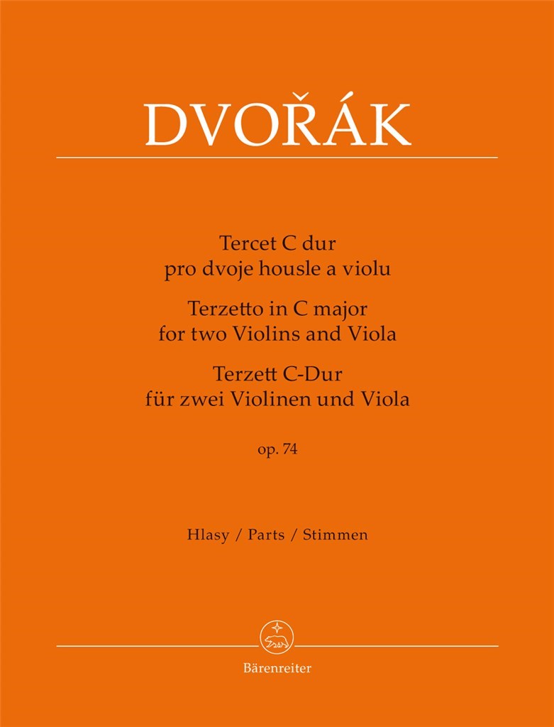 Terzetto for two Violins and Viola C major op. 74